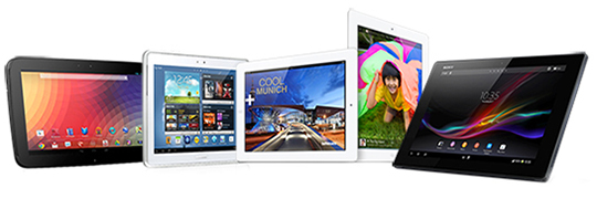 Current tablet devices